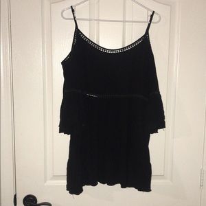 Hippie Style Black Top